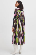 Guacamole Button Down Midi Dress