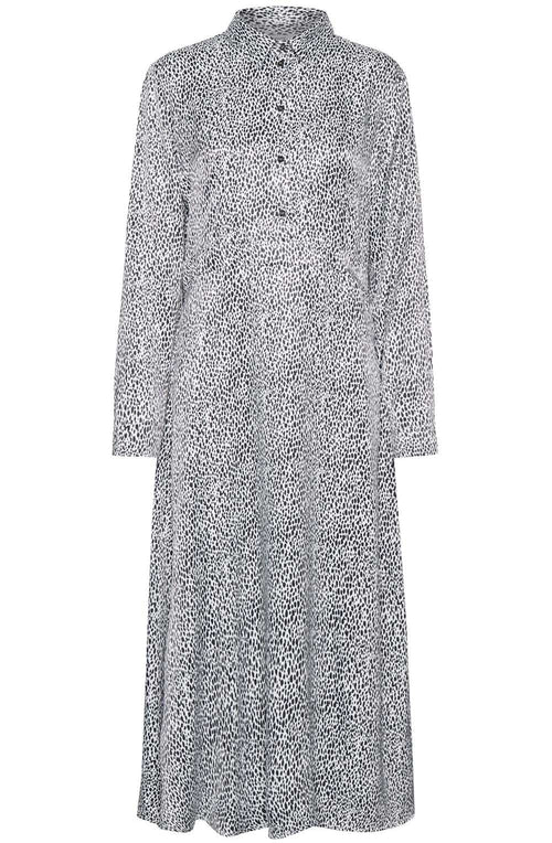 Halima Dalmatian Print Dress