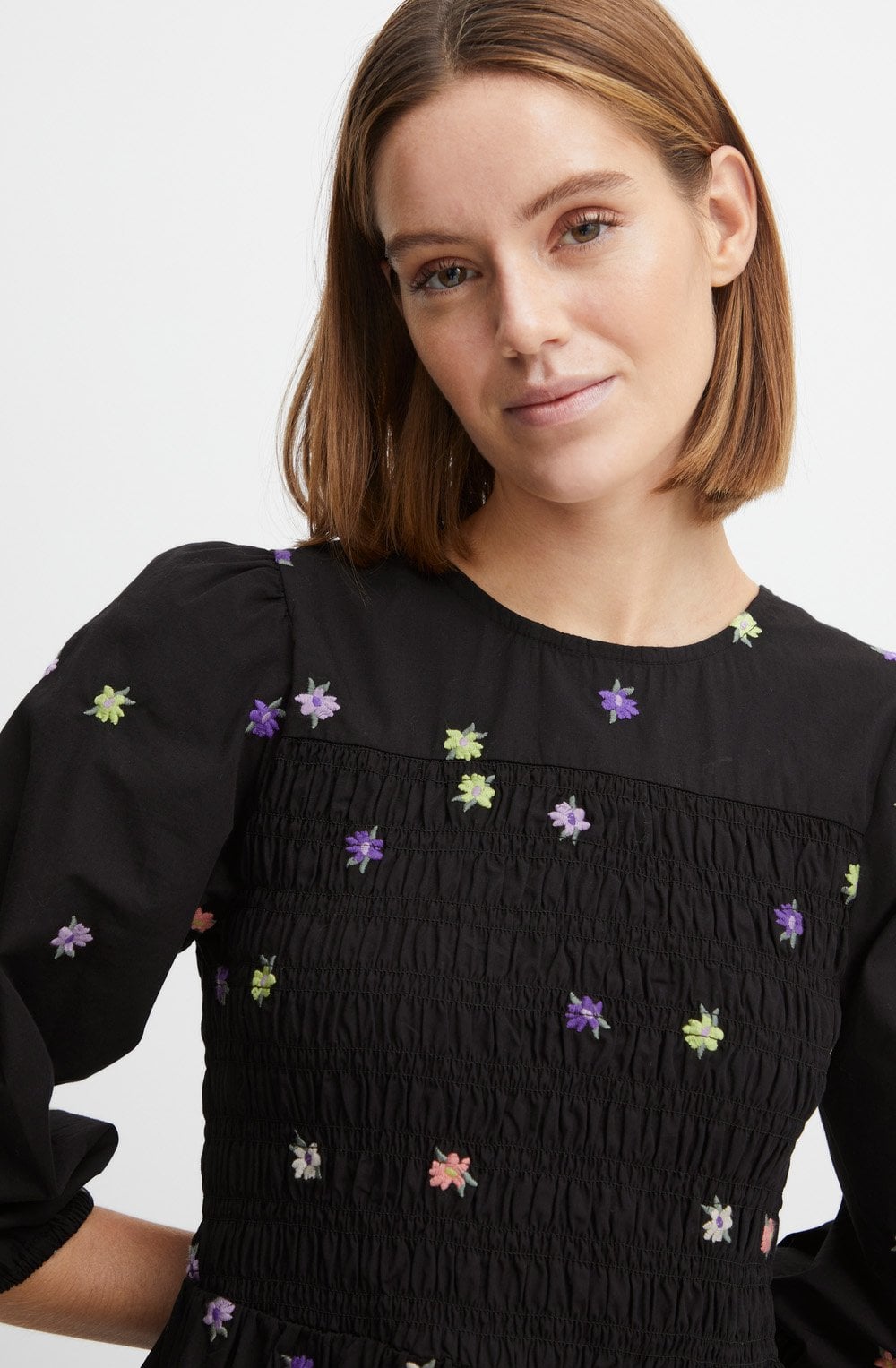 Hanla Floral Embroidered Dress