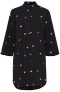 Hanla Floral Oversized Shirt Dress