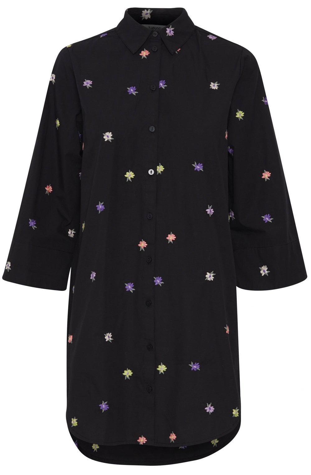 Hanla Floral Oversized Shirt Dress