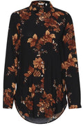 Henna Tan Floral Shirt