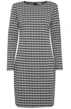 Hounds Tooth Fitted Dress
