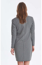 Hounds Tooth Fitted Dress