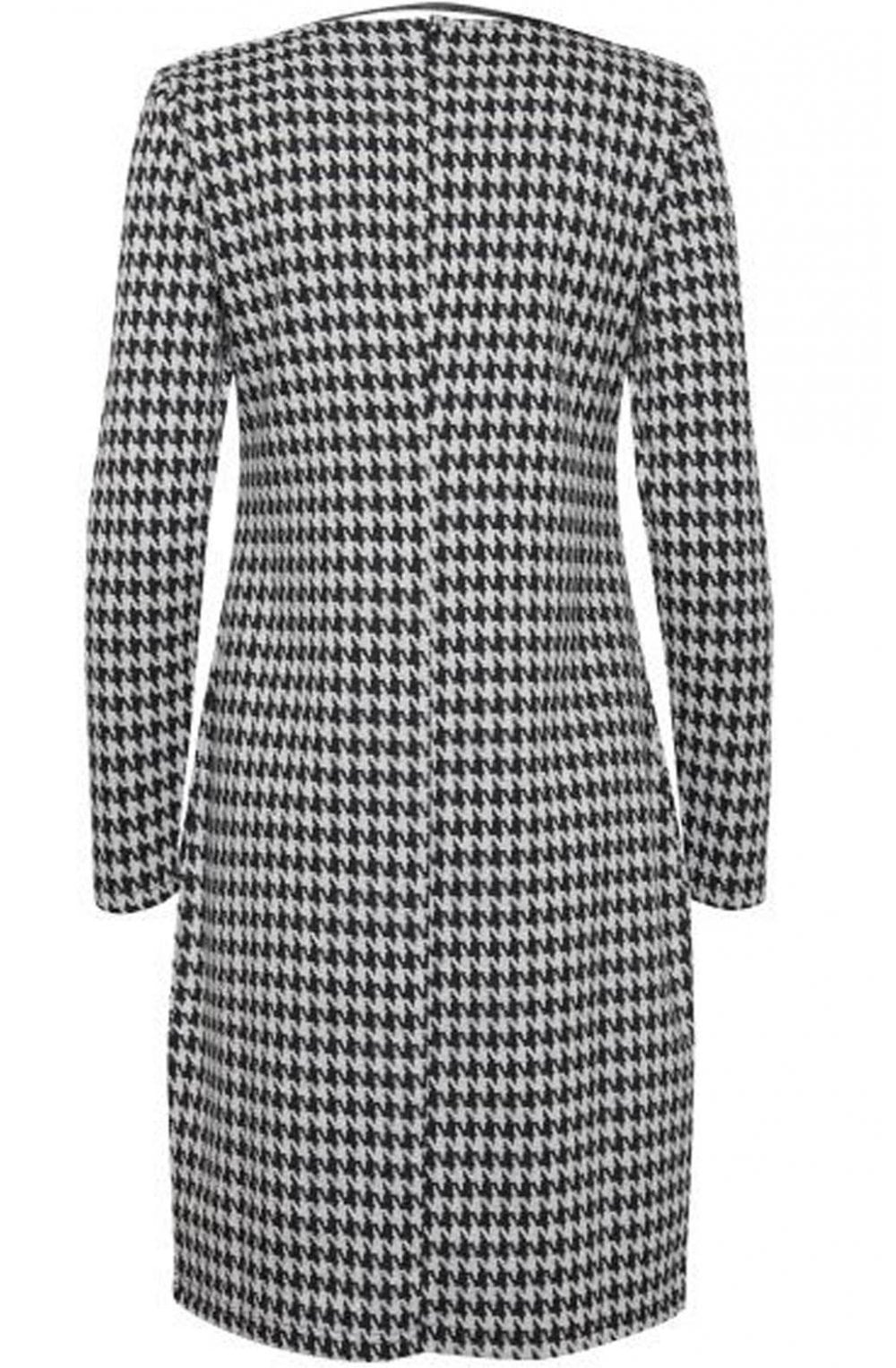 Hounds Tooth Fitted Dress