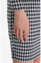 Hounds Tooth Fitted Dress