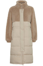 Humus Half Teddy Quilted Anilda Coat