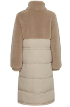 Humus Half Teddy Quilted Anilda Coat