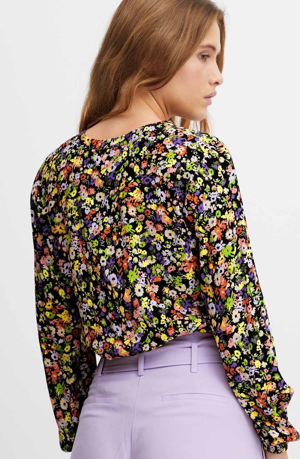 Ibane Corallites Floral Blouse
