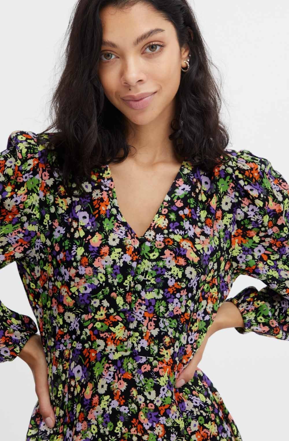 Ibane Corallites Floral Dress