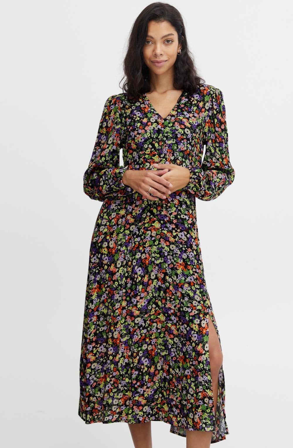 Ibane Corallites Floral Dress