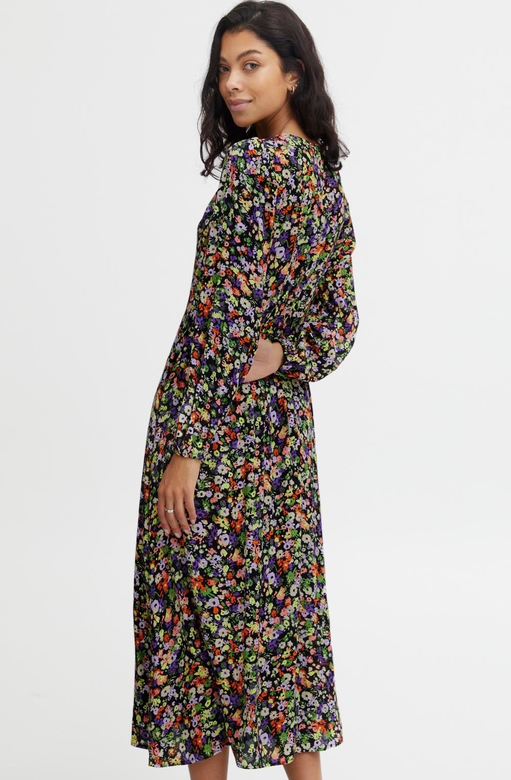 Ibane Corallites Floral Dress