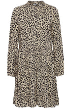 Idra Animal Print Smock dress
