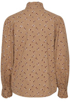Ilina Tannin Ruffle Blouse