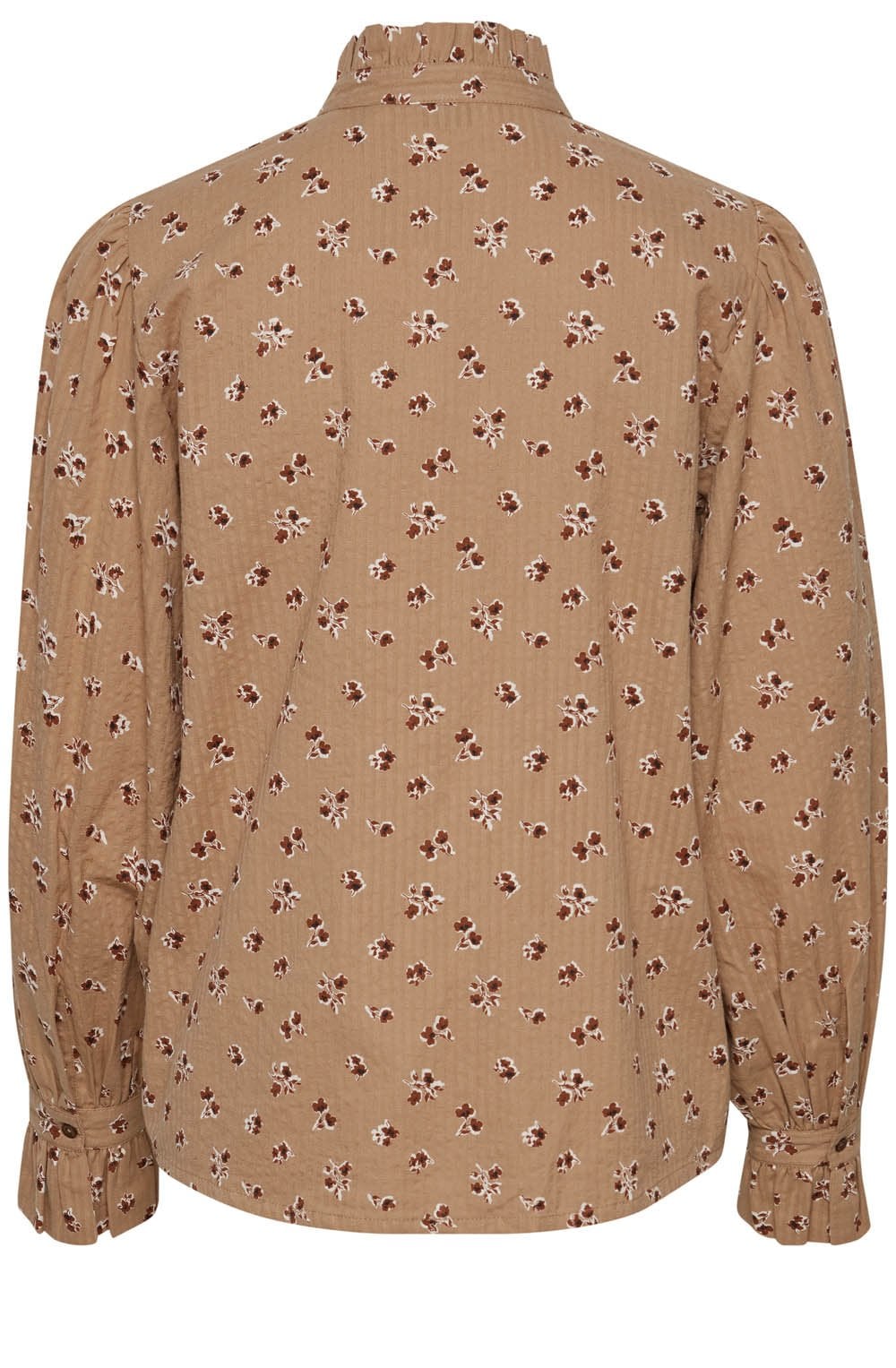 Ilina Tannin Ruffle Blouse