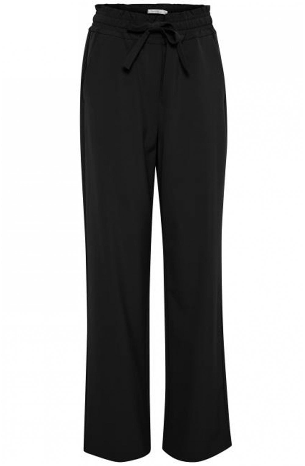 Isole Black Wide Leg Trousers