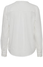Ivia Off White Broderie Anglaise Blouse