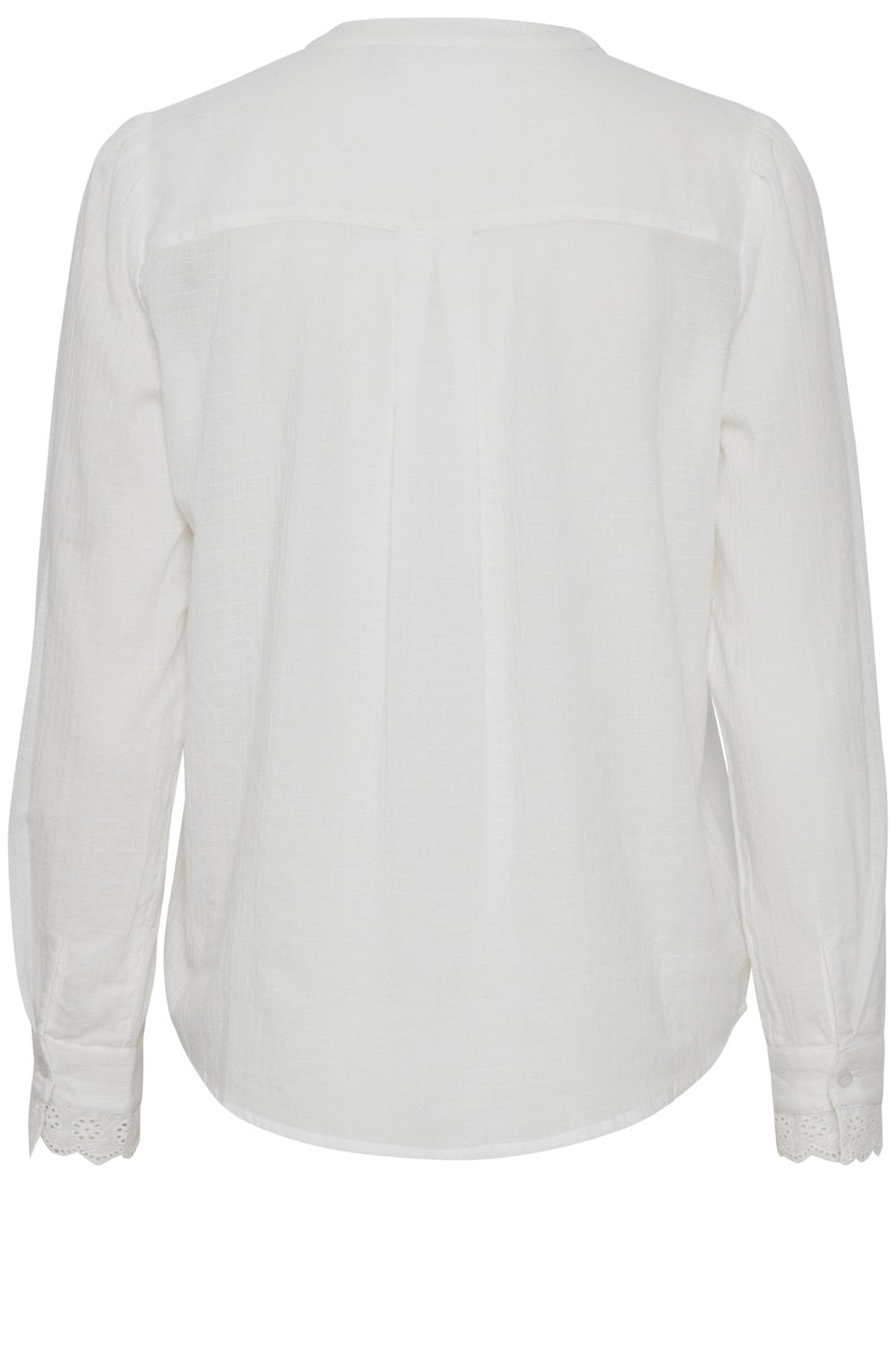 Ivia Off White Broderie Anglaise Blouse