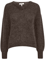 Java Mira Relaxed V Neck Jumper