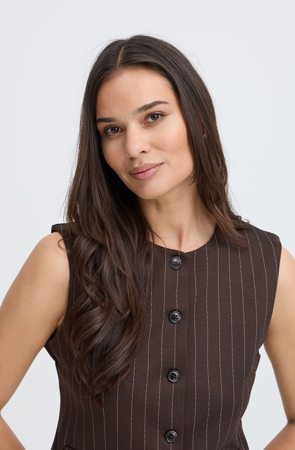 Java Pinstripe Tailored Waistcoat