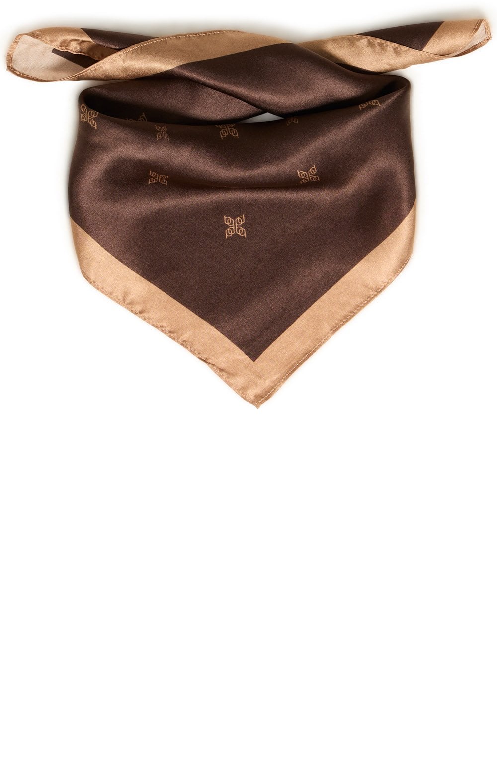 Java Tigers Eye Pure Silk Square Scarf