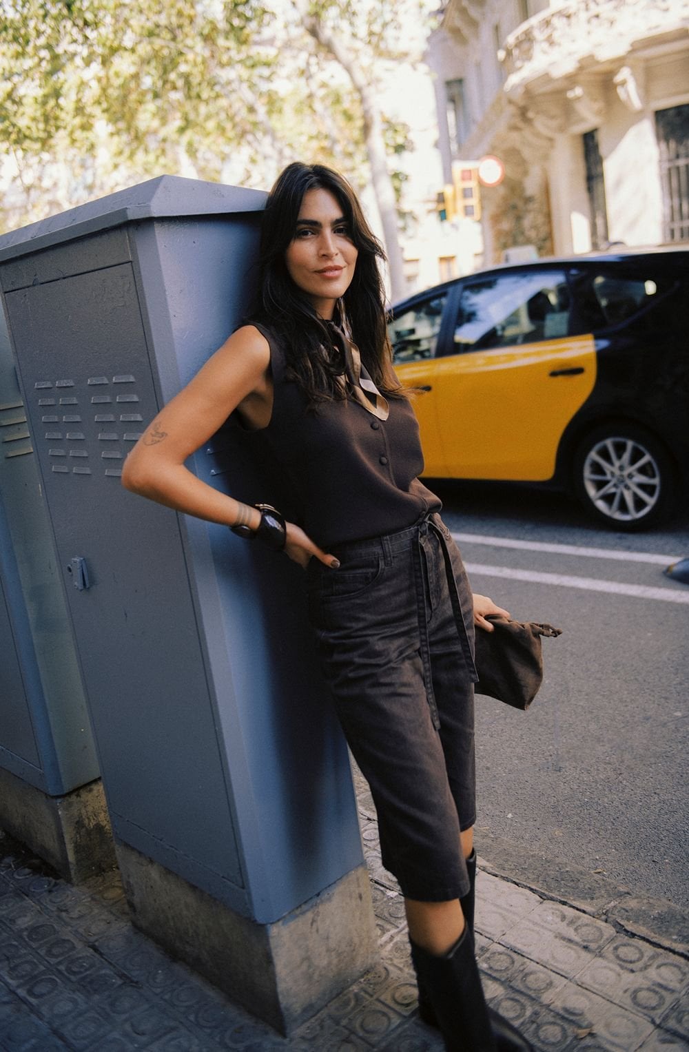 Java V-Neck Knitted Waistcoat
