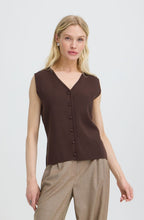 Java V-Neck Knitted Waistcoat