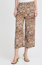 Joella Aloe Boho Mix Wide Leg Crop Trousers