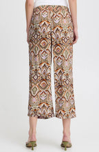 Joella Aloe Boho Mix Wide Leg Crop Trousers