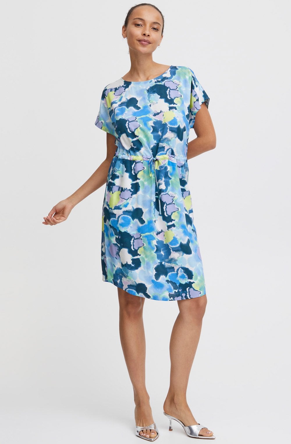 Joella Angel Blue Watercolour Dress