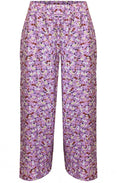 Joella Ash Rose Wide Leg Crop Trousers