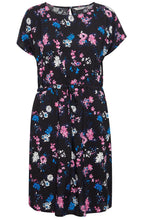 Joella Black Floral Dress