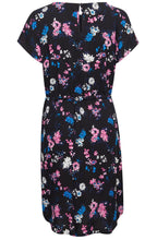 Joella Black Floral Dress