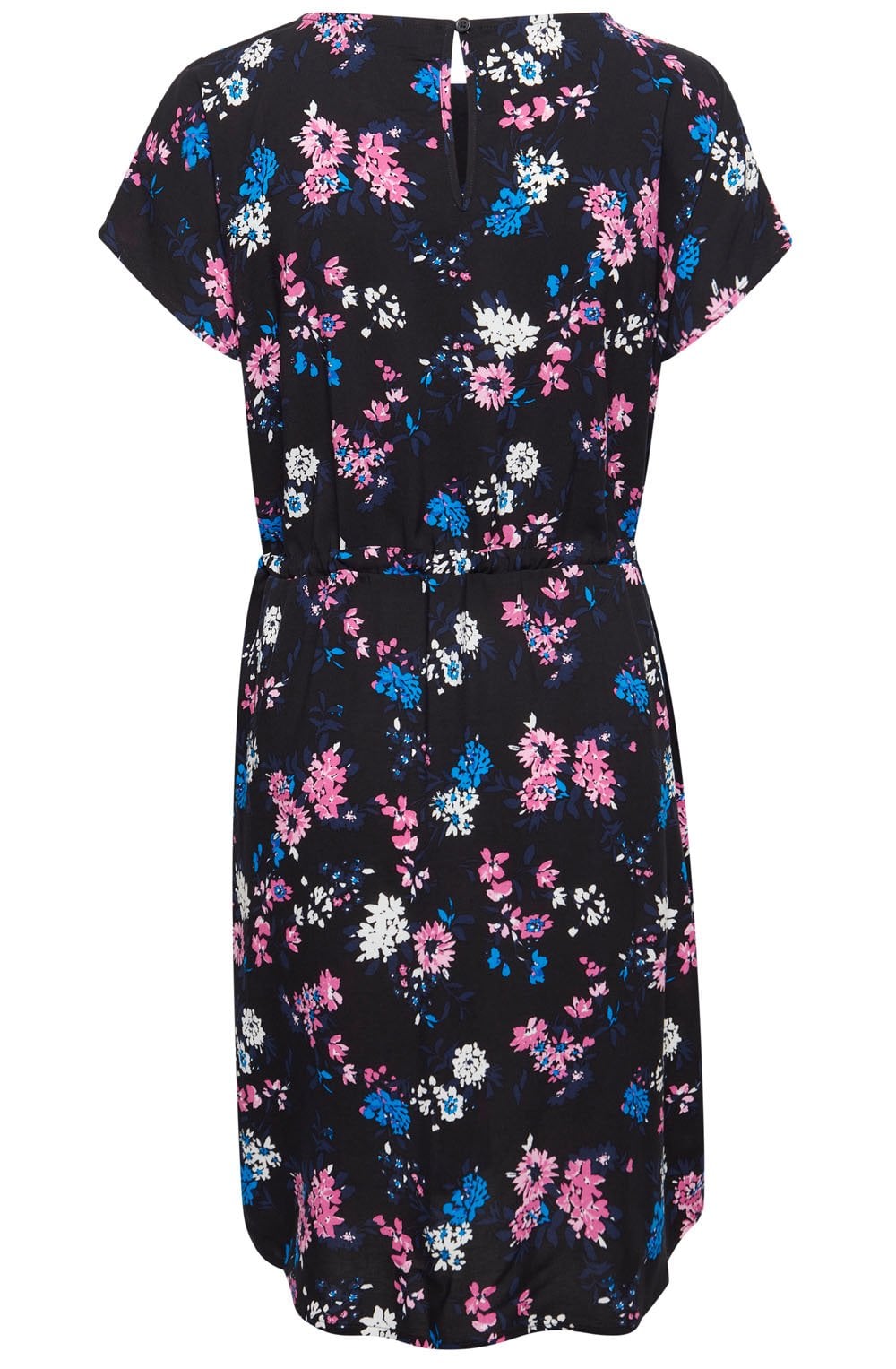 Joella Black Floral Dress