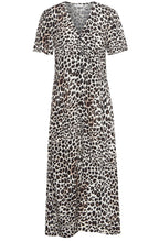 Joella Black Leo Button Down Dress