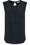 Joella Black Sleeveless Blouse