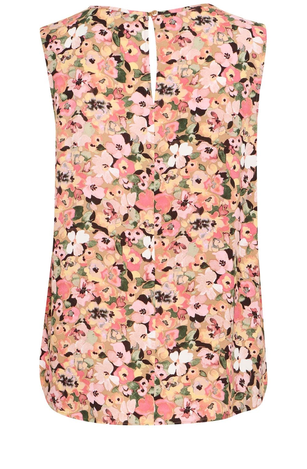Joella Coral Blush Sleeveless Blouse