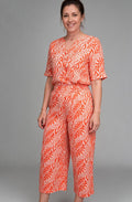 Joella Fiesta Nature Vibes Wide Leg Crop Trousers