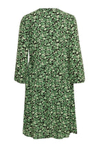 Joella Frosty Green Smock Dress