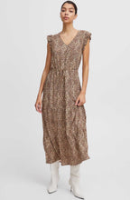 Joella Iced Coffee Tiered Maxi Dress