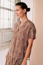 Joella Iced Coffee Tunic Style Blouse