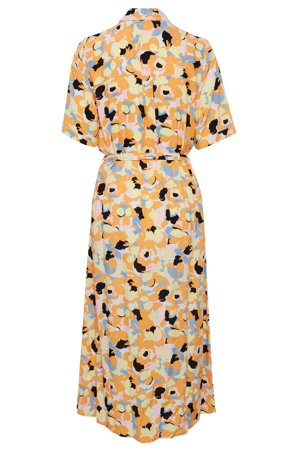 Joella Lemon Meringue Shirt Dress