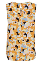 Joella Lemon Meringue Sleeveless Blouse