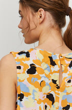 Joella Lemon Meringue Sleeveless Blouse