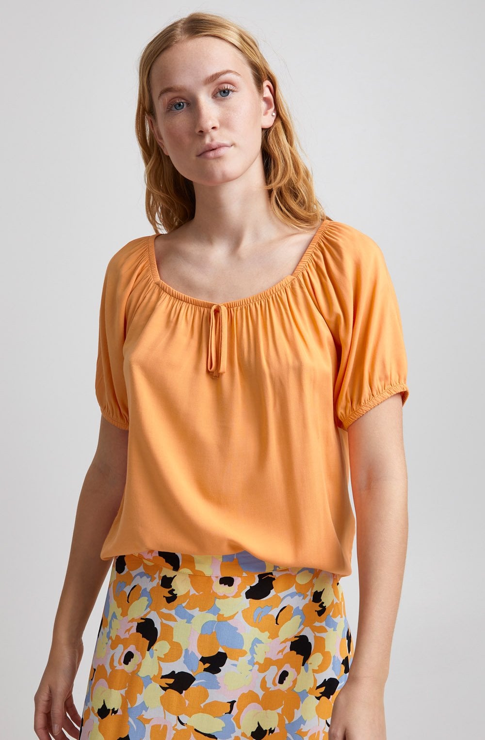 Joella Melon Gypsy Style Top