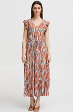 Joella Suntan Mix Tiered Maxi Dress