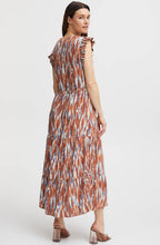Joella Suntan Mix Tiered Maxi Dress