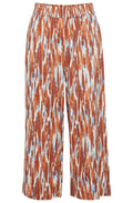 Joella Suntan Mix Wide Leg Crop Trousers