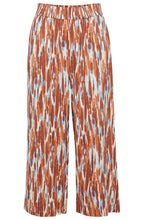 Joella Suntan Mix Wide Leg Crop Trousers