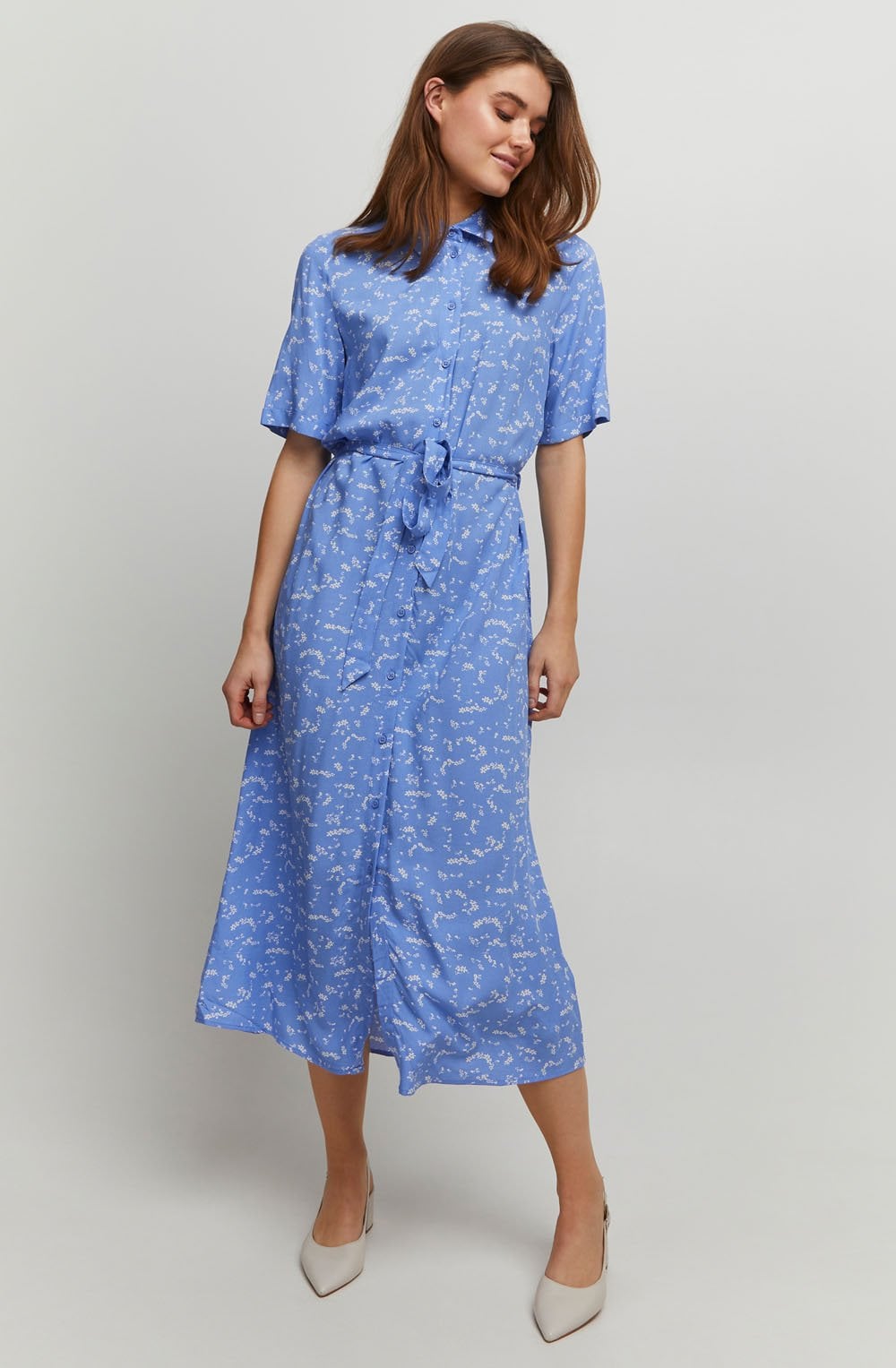 Joella Ultramarine Shirt Dress